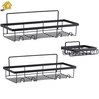 ชั้นวางของโลหะ แบบติดผนังห้องน้ํา ห้องอาบน้ํา 3 ชิ้น Shopsbc8070