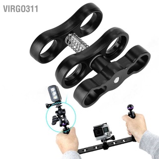 สินค้า Virgo311 คลิปหนีบผีเสื้อ  อลูมิเนียมอัลลอยด์ สำหรับไฟดำน้ำ กล้อง Gopro