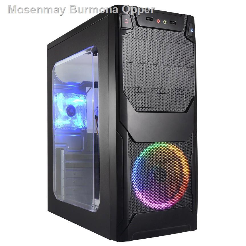☬VENUZ ATX Computer Case VC302 ไฟ RGB สวยๆพัดลมRGB 1ตัวประกัน 1ปี แท้ ...