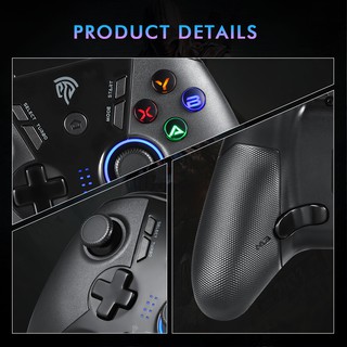 ภาพขนาดย่อของภาพหน้าปกสินค้าEasySMX Arion 9110 Game Controller Wireless Gamepad Joystick Compatible with PC/PS3/Android TV Box/Cellphone/Nintendo Switch จากร้าน easysmx2020.th บน Shopee ภาพที่ 7