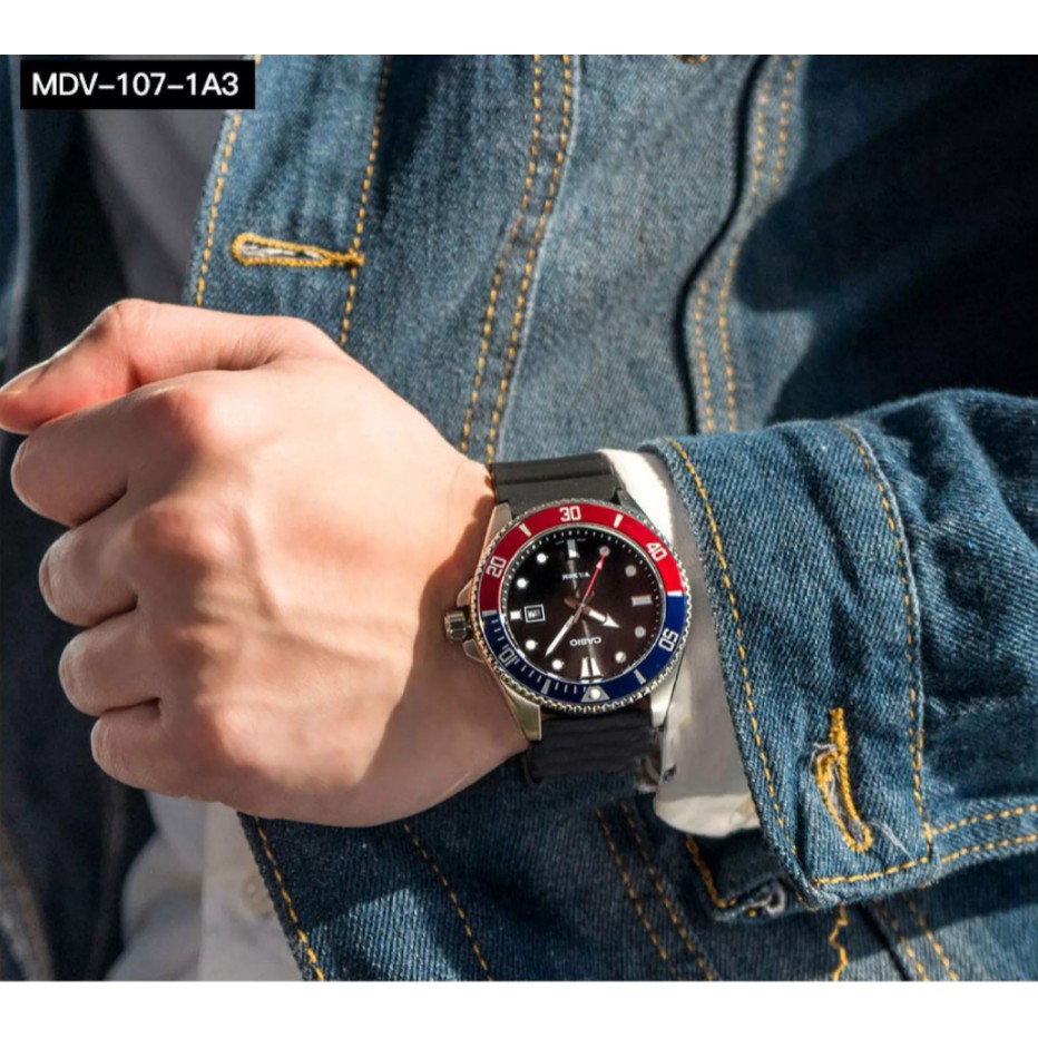 ภาพสินค้าของแท้ นาฬิกาข้อมือ ผู้ชาย Casio Duro รุ่น MDV-107 จากร้าน wanwela.watch บน Shopee ภาพที่ 4
