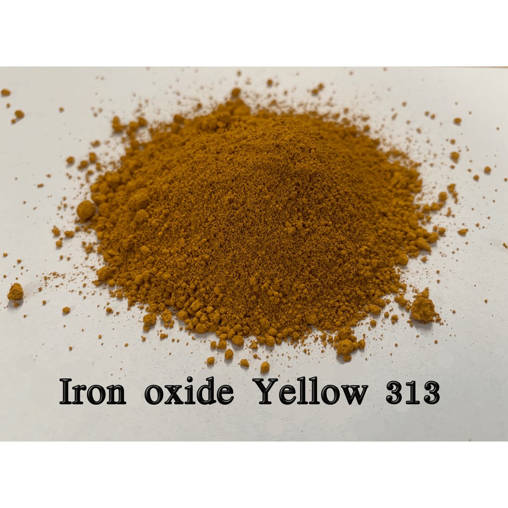 สีฝุ่นสีเหลือง-สีผง-iron-oxide-yellow-313-yellow-920-ขนาด-500กรัม-1kg