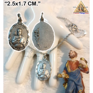 สร้อย อิตาลี เหรียญนักบุญเปโตร อัครสาวก (St.Peter the Apostle) รุ่น วาติกัน   Necklace Catholic คาทอลิก ศาสนาคริสต์