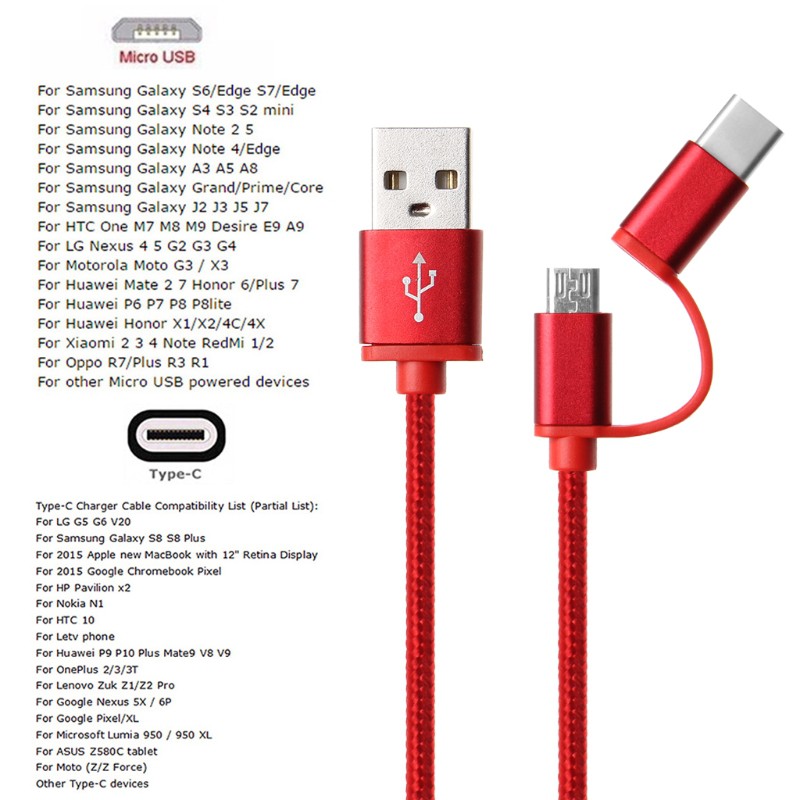 chin-hahax-2-in1-usb-2-0-male-to-usb-3-1-type-c-micro-usb-สายชาร์จเร็ว