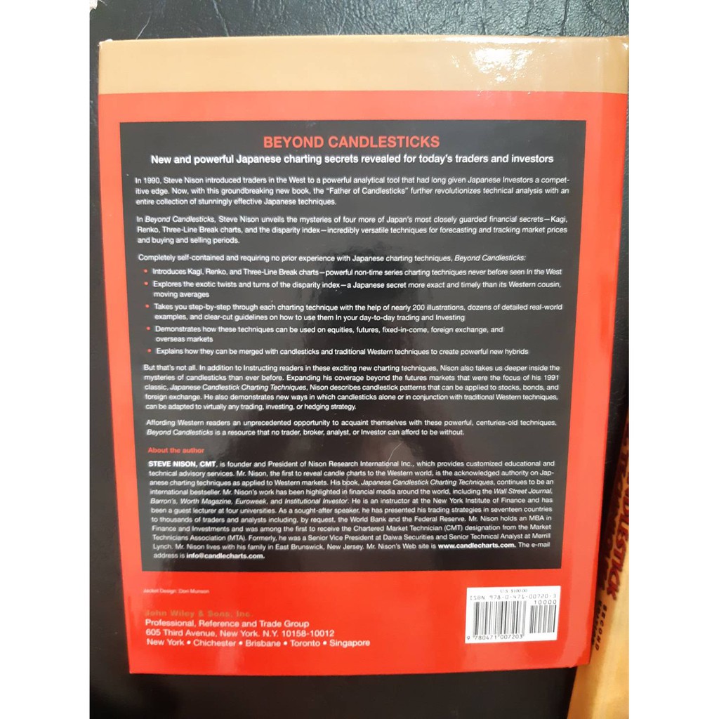 หนังสือมือสอง Beyond Candlesticks: New Japanese Charting Techniques ...