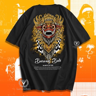 เสื้อยืด พิมพ์ลาย Barong Balinese สไตล์อินโดนีเซีย สําหรับผู้หญิง 9339