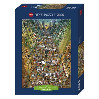 HEYE: PROTEST! –  CARTOON CLASSICS by Marino Degano (2000 Pieces) [Jigsaw Puzzle]