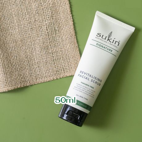 sukin-signature-revitalising-facial-scrub-50ml-โฟมล้างหน้า-แบบสครับ-สูตรต้นตำหรับ-แท้100-จากออสเตรเลีย