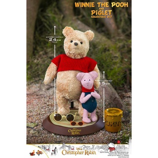 พร้อมส่ง! ฟิกเกอร์ Hot Toys MMS503 CHRISTOPHER ROBIN - WINNIE THE POOH AND PIGLET