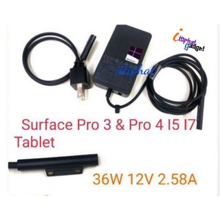 ภาพหน้าปกสินค้าSurface Power Supply Adapter 36W 12V 2.58A For Microsoft Surface Pro 3 & Pro 4 I5 I7 Tablet ที่เกี่ยวข้อง