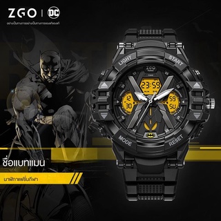 Zhengang ใหม่ นาฬิกาข้อมืออิเล็กทรอนิกส์ ลายแบทแมน DC สําหรับผู้ชาย นักเรียน เล่นกีฬา