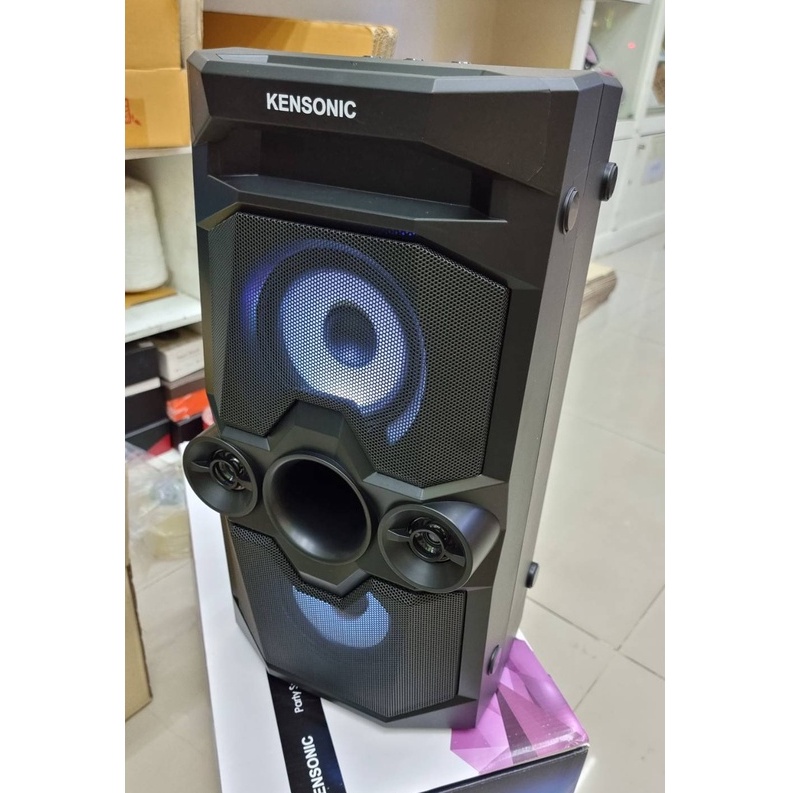 KENSONIC KS-555 ลำโพงคู่ขนาด 8 นิ้ว 36 WATTS RMS USB / SD / FM ...