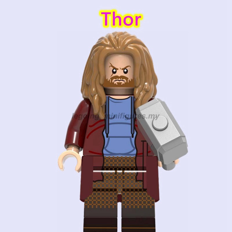 ของเล่นบล็อกตัวต่อฟิกเกอร์-leging-minifigures-loki-thor-hela-surt-malekith-iron-man-odin-marvel-endgame