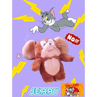 ตุ๊กตาหนูJerry งานแท้ /ป้ายTom&amp;Jerry(Tom&amp;Jerry)