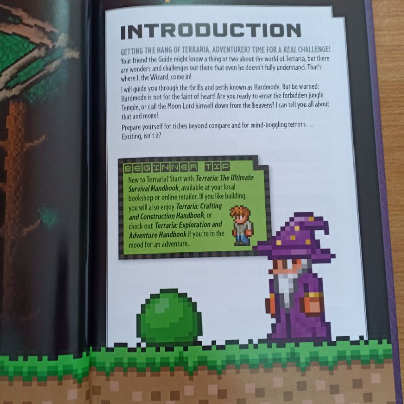 terraria-hard-mode-survival-handbook-หนังสือคู่มือเกมส์เด็กปกแข็ง-มือสอง