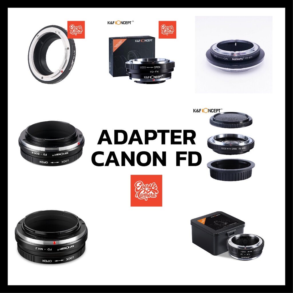canon-fd-lens-to-sony-e-m4-3-fuji-leicam-gfx-eosr-nikonz-sl-mount-mirrorless-camera-adapter-k-amp-f-concept