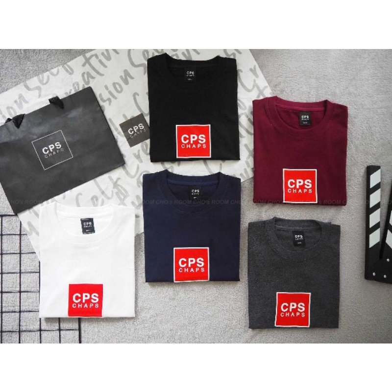 topเสื้อยืดแขนสั้นงานปัก-งานป้ายงานสกรีน-cps-chapscotton100-มีบริการเก็บปลายทาง-งานสกรีนดีมาก-no45