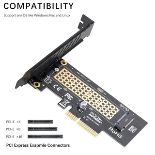 M.2 NVMe SSD NGFF to PCIE X4 adapter M Key Interface card Support PCI Express 3.0 x4 2230-2280 Size m.2 m2 PCI-E Adapter