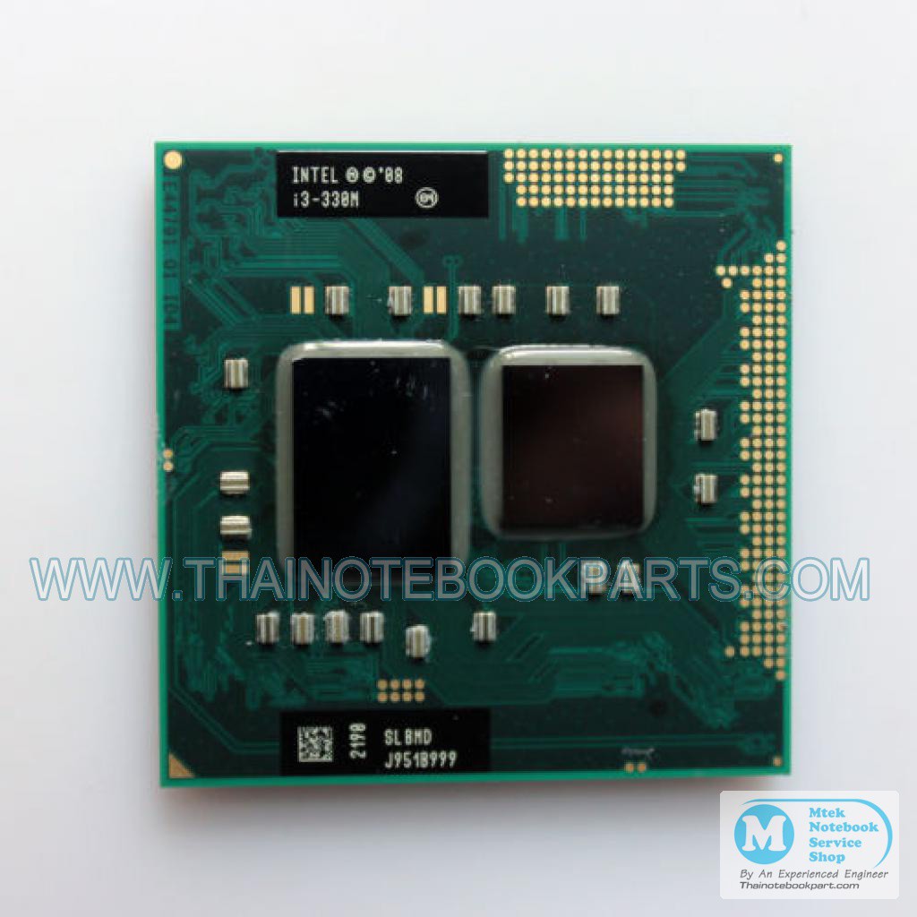 ซีพียู INTEL CORE i3-330M Processor 3M Cache 2.13 GHz SLBMD (มือสอง ...