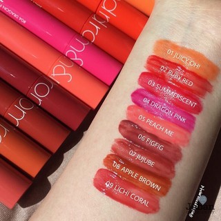 ภาพขนาดย่อของภาพหน้าปกสินค้า️Sale ️แท้100% ️ ( สีใหม่) Rom&Nd Juicy Lasting Tint /Dewy ลิปสีฉ่ำวาว สีสันสดใสจากโรแมนด์ Romand จากร้าน happy.richest บน Shopee ภาพที่ 2