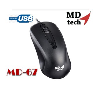 ภาพขนาดย่อสินค้าเม้าส์ Mouse MD-TECH Optical Mouse USB MD-67