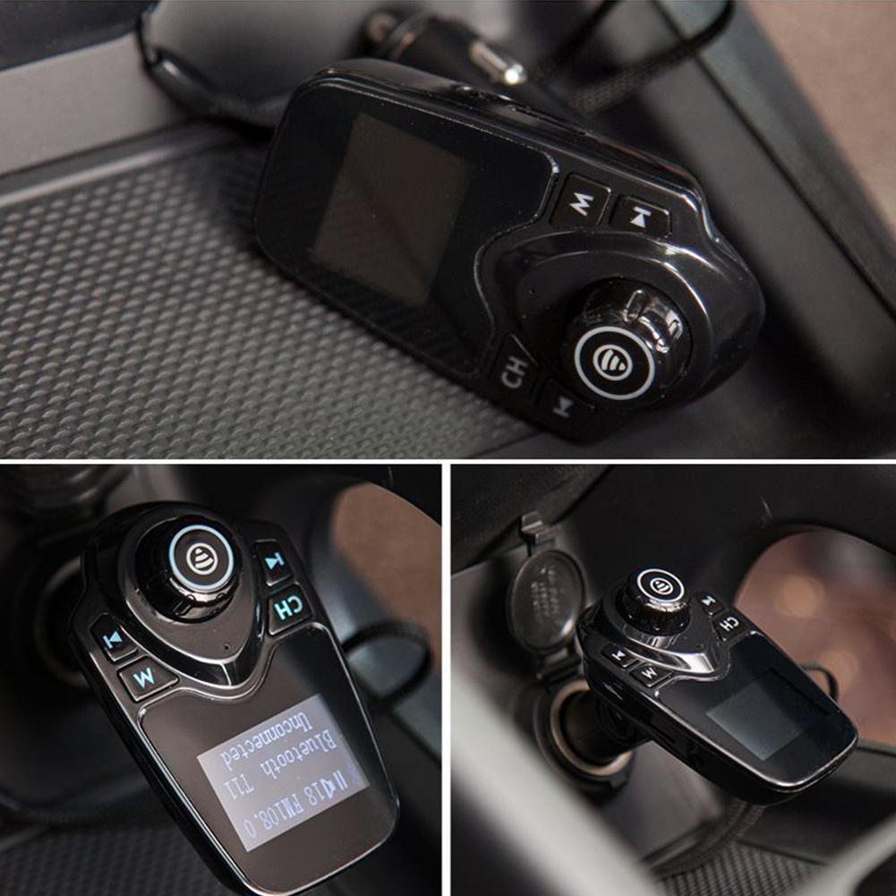 multifunctional-hands-free-bluetooth-car-kit-mp3-player-fm-transmitter-usb-car-charger-แฮนด์ฟรี-bluetooth-car-kit-มัลติฟ