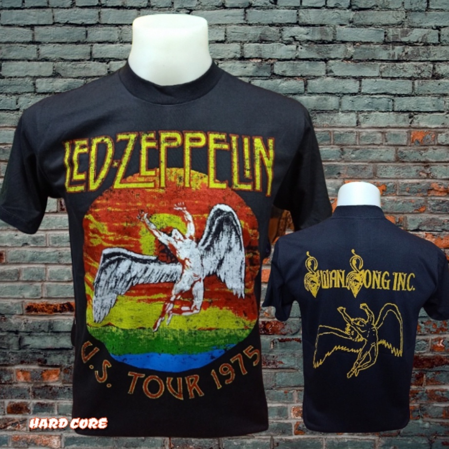 เสื้อวง-led-zeppelin-วงร็อคในตำนาน-ไม่มีตะเข็บข้าง-คอฟิต-ป้ายusa-เสื้อวินเทจ-เสื้อทัวร์-วงดนตรีร็อคต่างประเทศ