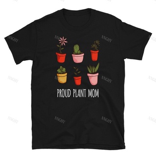 Hipster Proud Plant Mom Gardening Novelty Gift Short-Sleeve Unisex T Shirt