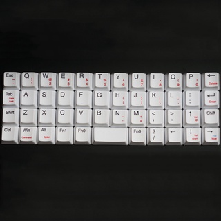 Cherry Profile PBT Planck Layout Keycap For Cherry Mx Gateron Kailh Box TTC Cross Switch Mechanical Keyboard 2u Spacebar