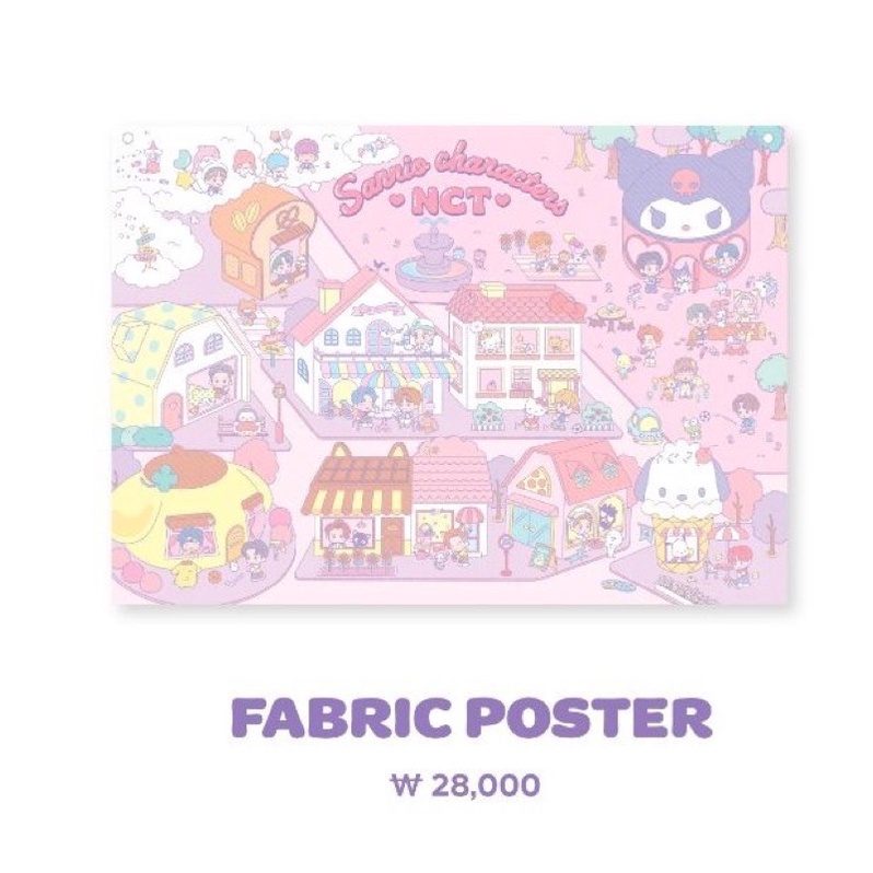 nct-x-sanrio-party-package-fabric-poster-โปสเตอร์ผ้า