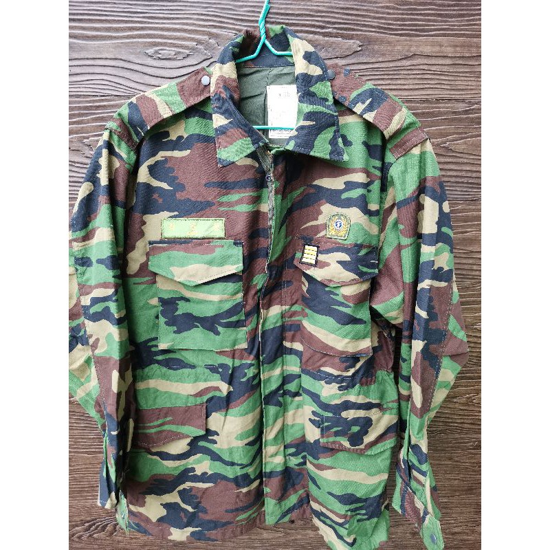 korearmy-เสื้อทหารเกาหลีลายพรางผ้าหนาสินค้ารุ่นเก่าหายากราคาย่อมเยา