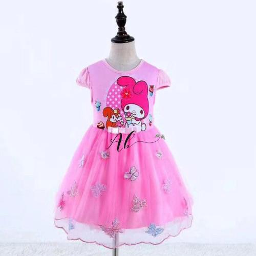 Angel Baby My Melody Dress (สีชมพูและสีแดง)