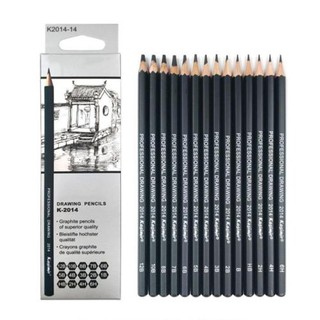 ดินสอ 6H-12B ดินสอสำหรับวาดรูป