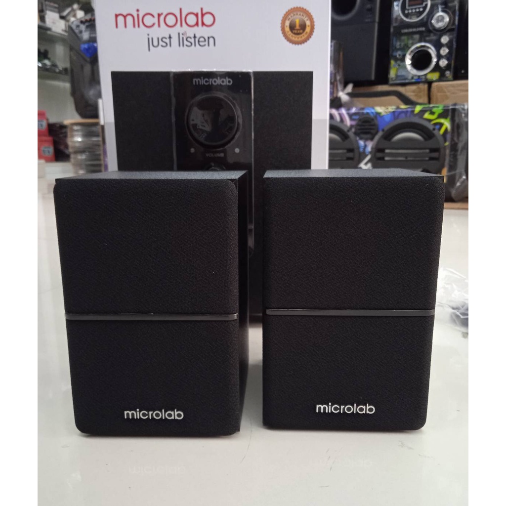 ลำโพง-speakers-microlab-m-106bt-blutooth-ชุดเครื่องเสียง-2-1-10-มีลำโพง-3-ตัวเล่นบลูทูธได้-มีอุปกรณ์ต่อพ่วงครบ-เสียงดี