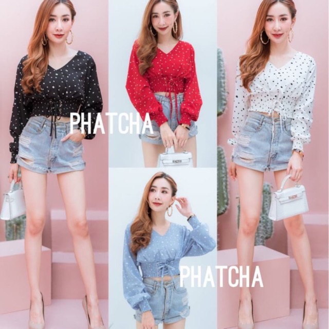 เสื้อครอป-สม็อคช่วงเอว