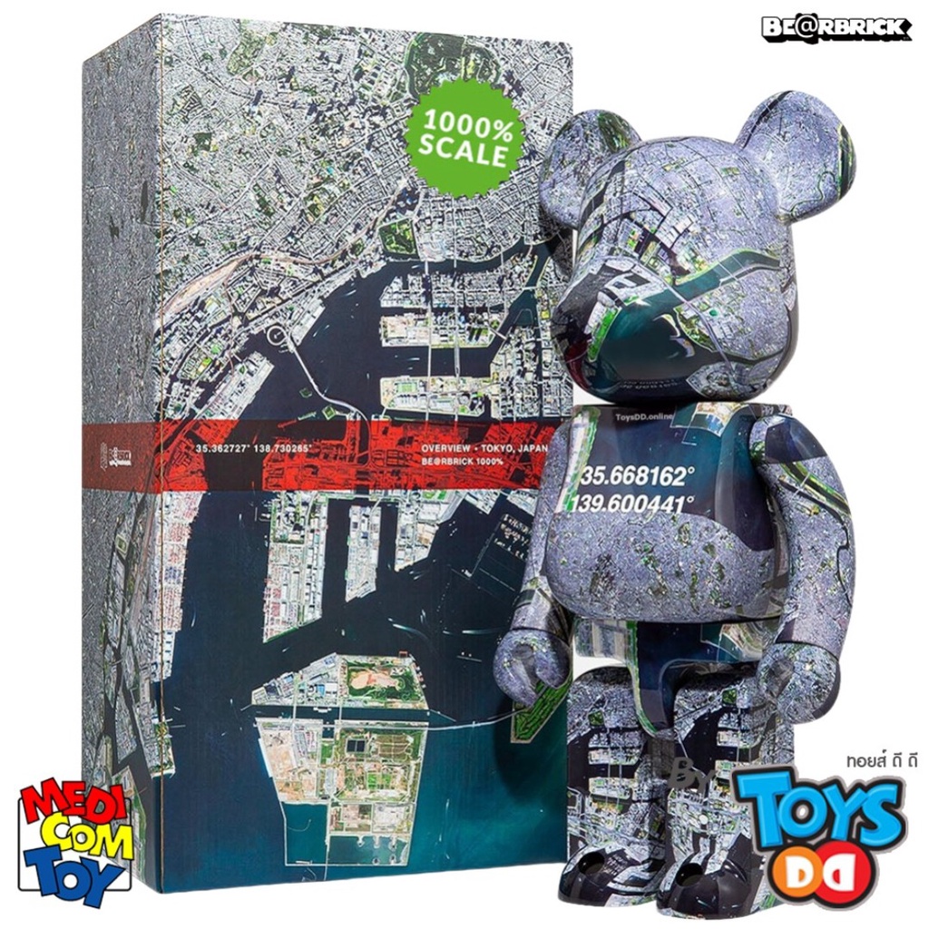 BE@RBRICK Benjamin Grant 「OVERVIEW」TOKYO 1000%, 400% & 100 BE@RBRICK Benjamin Grant 「OVERVIEW」TOKYO 1000%, 400% & 100