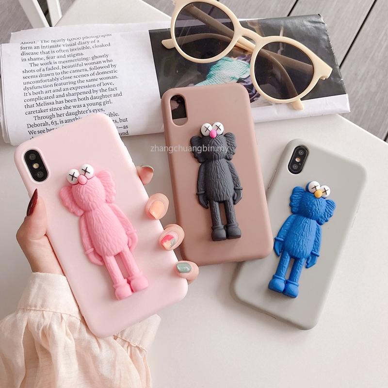 เคสซิลิโคนนิ่ม ลาย Kaws 3D สําหรับ Samsung Galaxy A03 A52 A52S A72 A04 A7 A9 A6 A8 Star Plus 2018 A9S