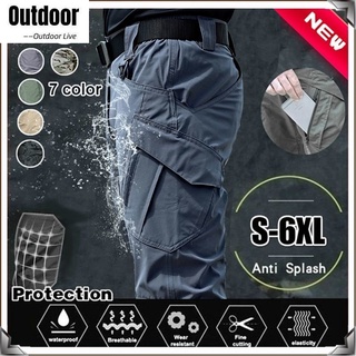 ภาพหน้าปกสินค้ากางเกง iX9 Tactical Pants กางเกงคาร์โก้ กางเกง Multi Pocket Casual Outdoor Hiking Fishing Pants ที่เกี่ยวข้อง