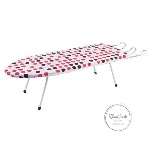 รูปภาพสินค้าแรกของโต๊ะรีดผ้า หน้าโต๊ะขนาดพอเหมาะ ใช้งานสะดวก แบบนั่งรีด รุ่นขายูโต๊ะนั่งรีดเล็ก โต๊ะรีดผ้า  kp99