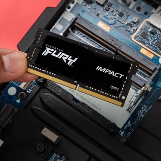 ภาพขนาดย่อของภาพหน้าปกสินค้าKingston ใหม่ Hyperx Fury แรมหน่วยความจําโน้ตบุ๊ก 16GB DDR4 SODIMM 2133 2400 2666 3200MHz 260Pin 1.2V RAM PC4-17000 19200 12800 21300 25600 สําหรับแล็ปท็อป จากร้าน memory_ram.th บน Shopee