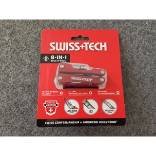 มัลติทูลล์ 8 IN 1 MINI RED 35000 SWISSTECH