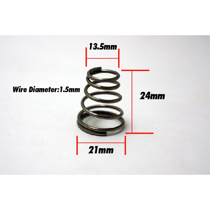 Conical Cone Compression Spring Stainless Steel Taper Pressure Spring 1 ...