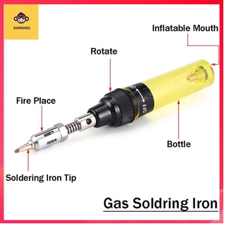 Five in one cordless flashlight soldering iron pen type portable gas soldering iron gas inflatable mini soldering iron welding small multi-function