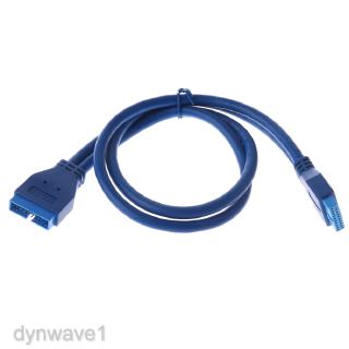 [DYNWAVE1] USB 3.0 Motherboard 20 Pin USB Header Extension Cable Desktop Male to Female