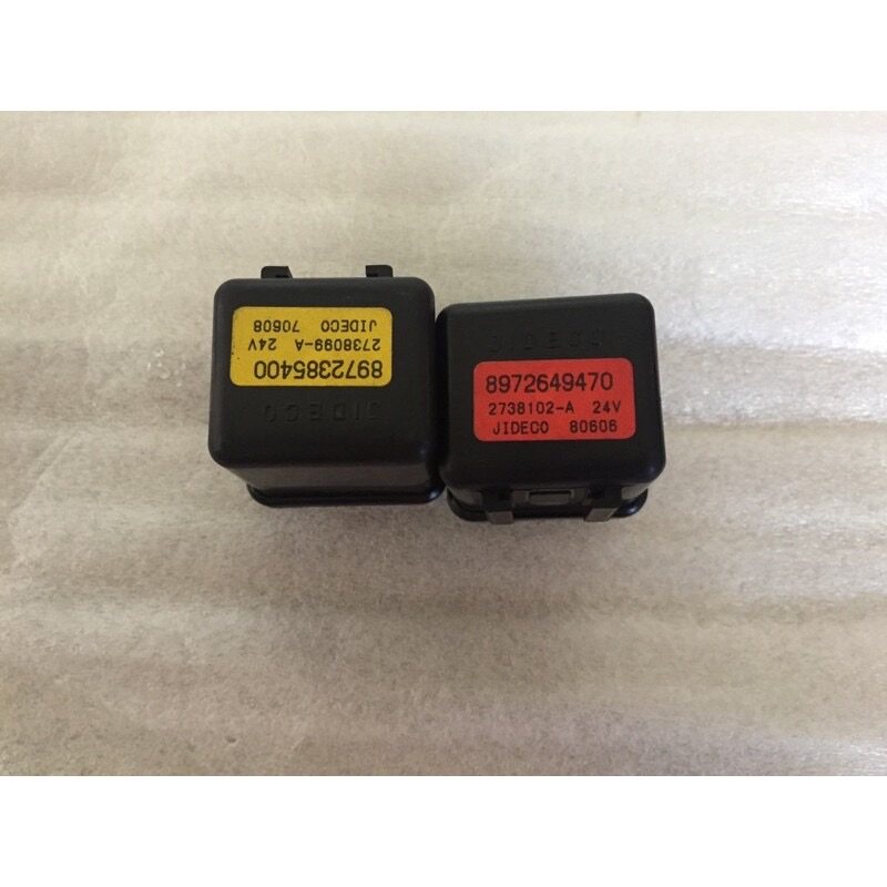 รีเลย์สตาร์ท-รีเลย์หัวเผา-isuzu-360-nkr-24v-แท้ญี่ปุ่น-มือ2-ราคาต่อ-1-ชิ้น