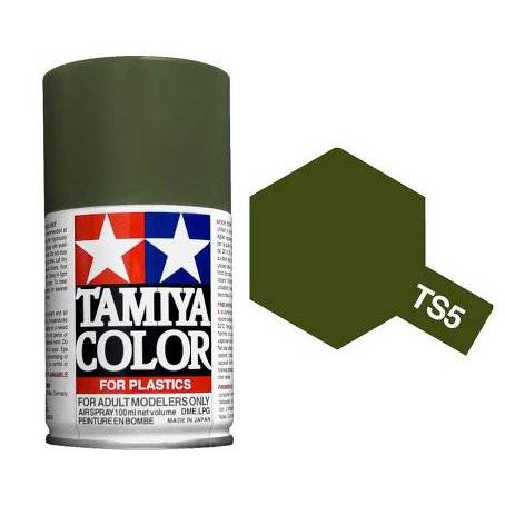 tamiya-spray-color-สีสเปร์ยทามิย่า-ts-5-olive-drab-100ml
