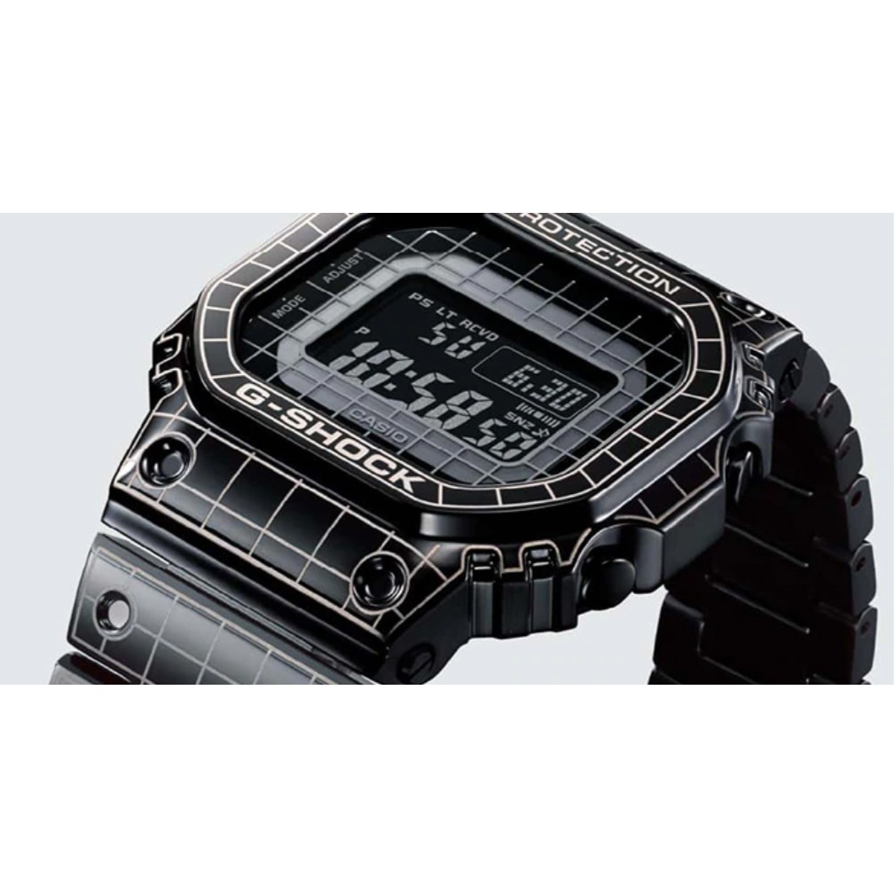 gmw-b5000cs-1ของแท้-100-g-shock-with-laser-engraved-grid-pattern