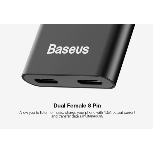 หัวแปลงสำหรับไอโฟน-baseus-l39-2in1-dual-8-pin-audio-adapter-for-iphone