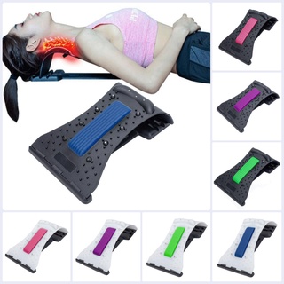 ภาพหน้าปกสินค้า[perfeclan5] ABS Magnetic Therapy Neck Spine Massager Stretcher Stretch Tool pink black ซึ่งคุณอาจชอบสินค้านี้