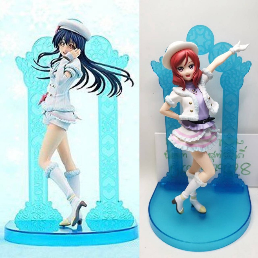 แท้-มือหนึ่ง-มือสอง-อะไหล่-sega-love-live-sonoda-umi-maki-nishikino-spm-super-premium-figure-snow-halation